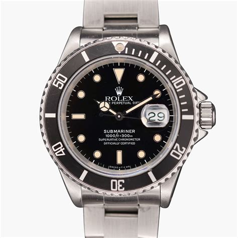 1989 rolex submariner 16610|rolex 16610 price chart.